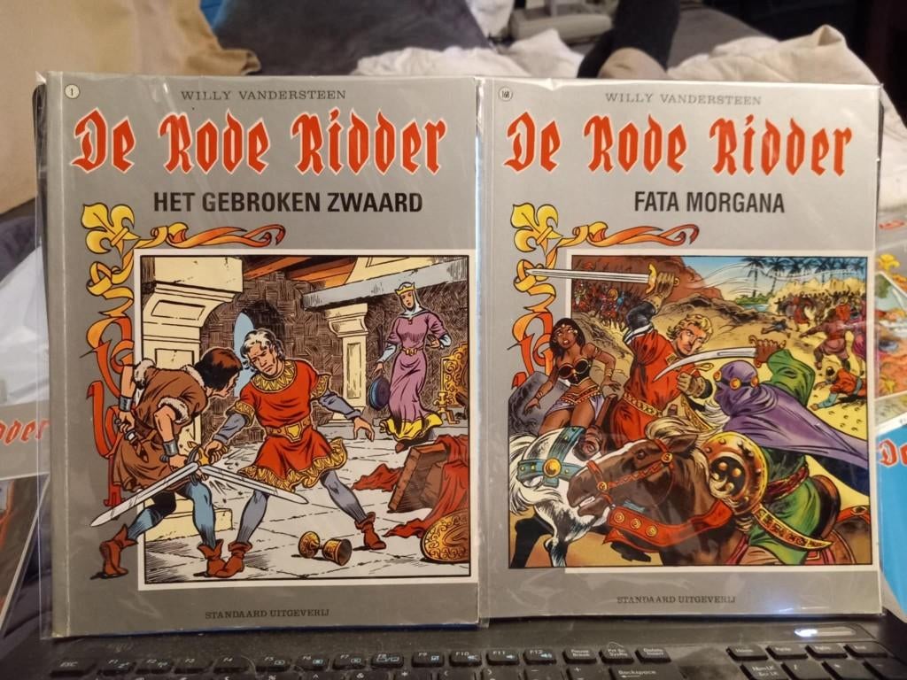 19x de rode ridder 15 euro weg is weg, Meerdere stripboeken, Ophalen of Verzenden, Zo goed als nieuw