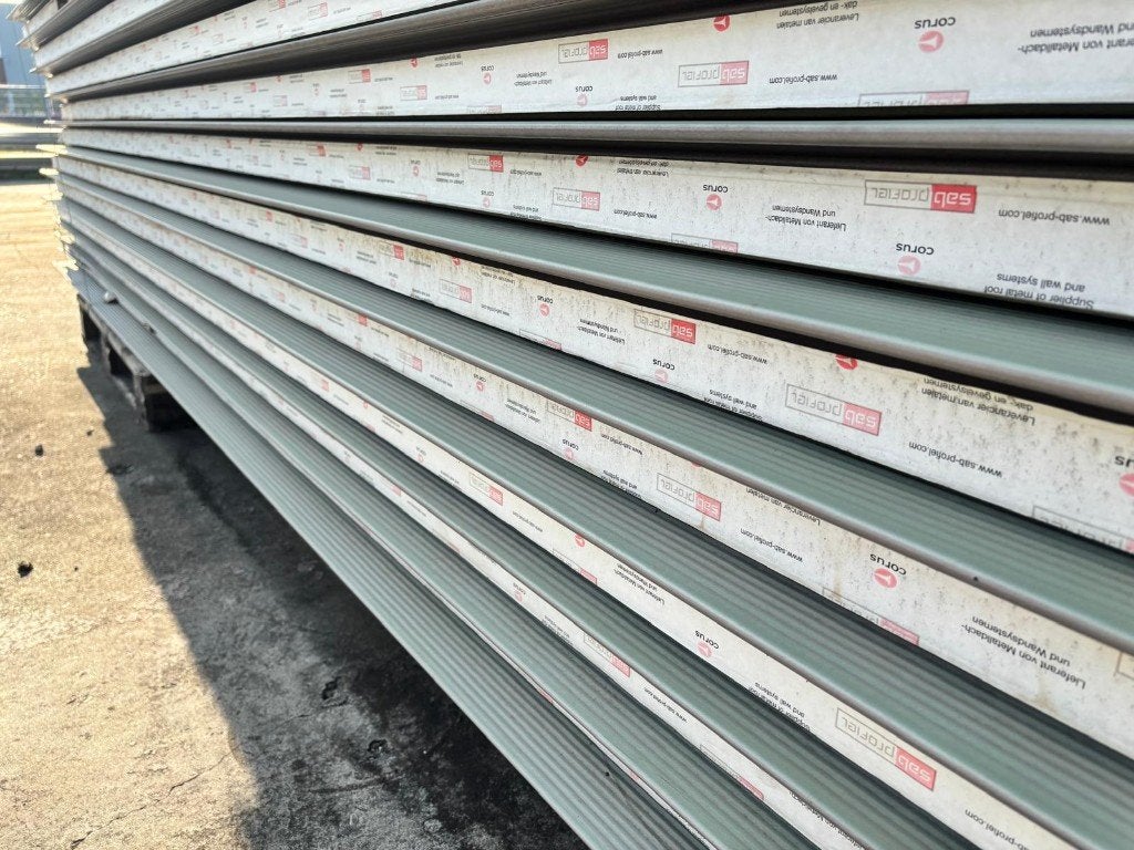 Gebruikte SAB sandwich panelen 80 mm | lengtes t/m 9,75 m¹, Ophalen, Gebruikt