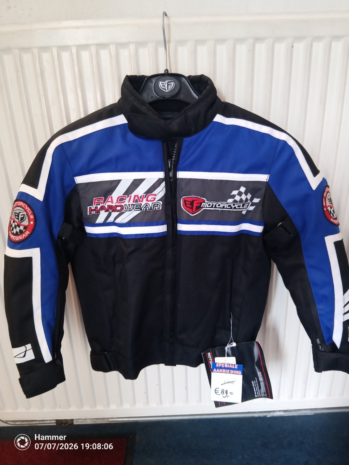 BF Hardwear Racing Motorjas Kinderen Maat 128/134, Motoren, Kleding | Motorkleding, Jas | textiel, Kinderen, BF Hardwear, Ophalen