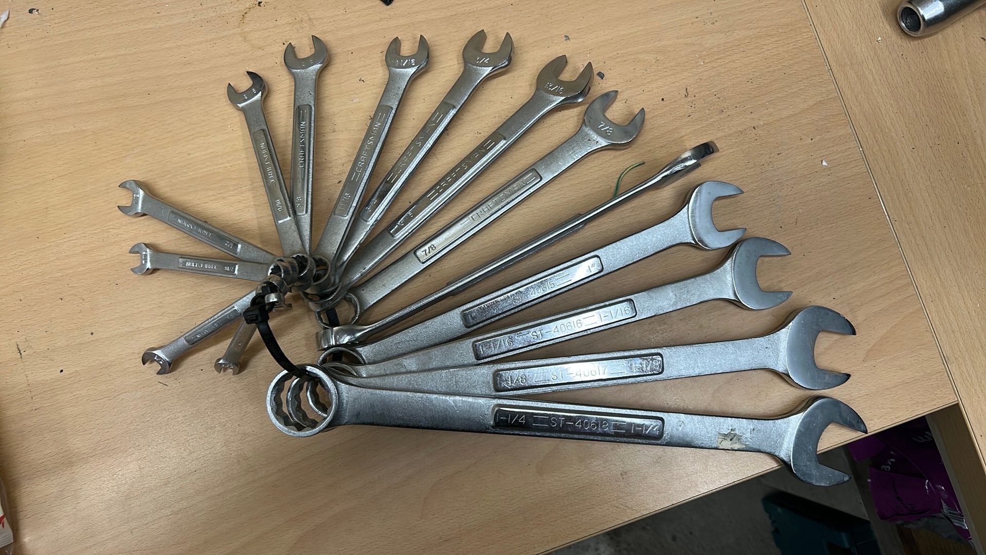 Steekringsleutels inch engels Craftsman, Ophalen of Verzenden, Nieuw