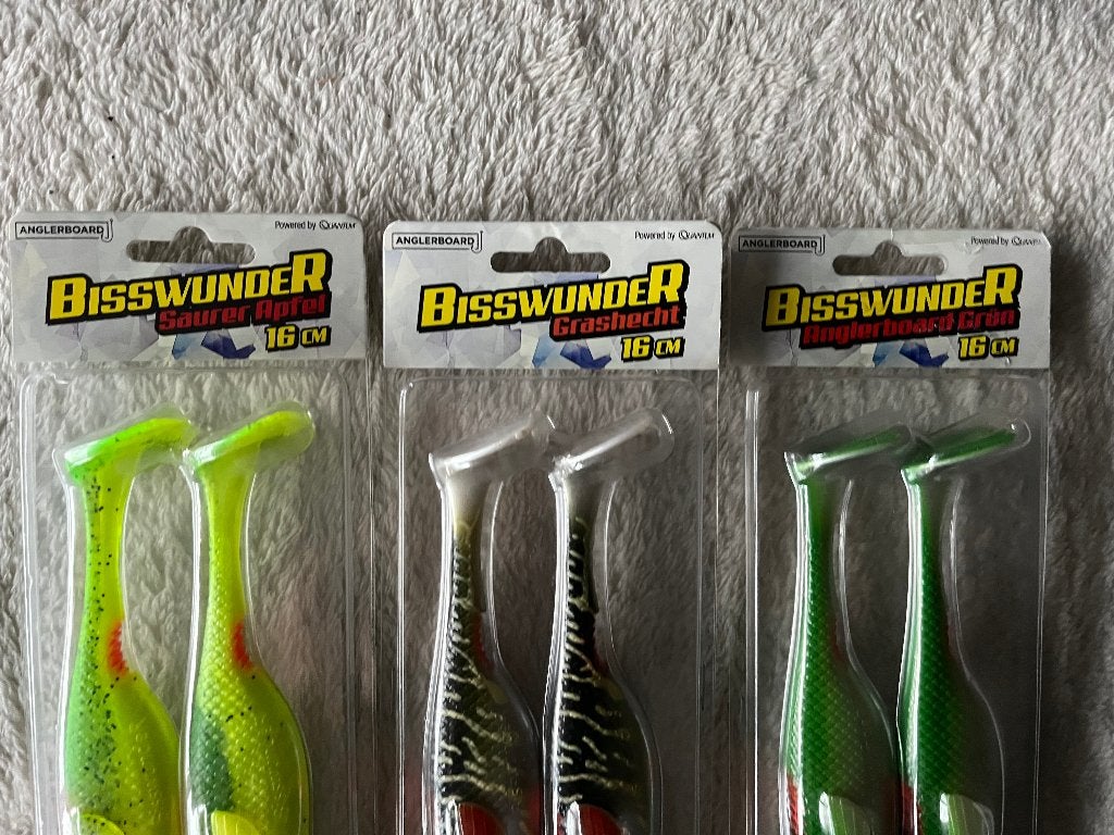 adv 396 / NIEUW mixset 3 blisters shads 16cm QUANTUM, Watersport en Boten, Ophalen of Verzenden, Nieuw, Overige typen