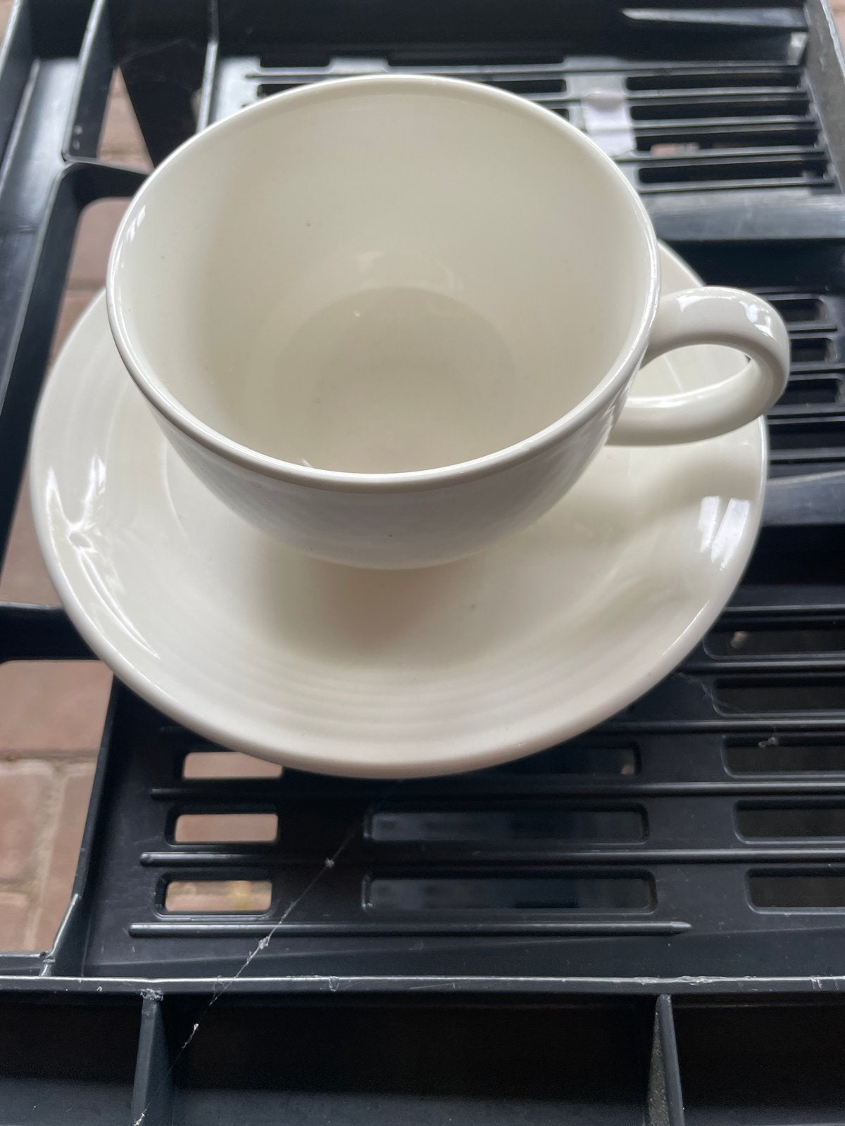 40 Villeroy & Boch Cappuccino kop en schotel, Gebruikt, Villeroy & Boch, Ophalen of Verzenden, Kop(pen) en/of Schotel(s)