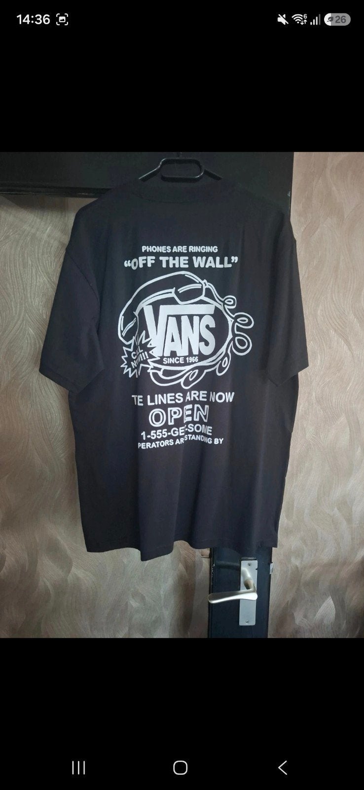 Nieuw Vans T-shirt Heren Maat L - Zwart met print, Kleding | Heren, Maat 52/54 (L), Zwart, Nieuw, Ophalen of Verzenden