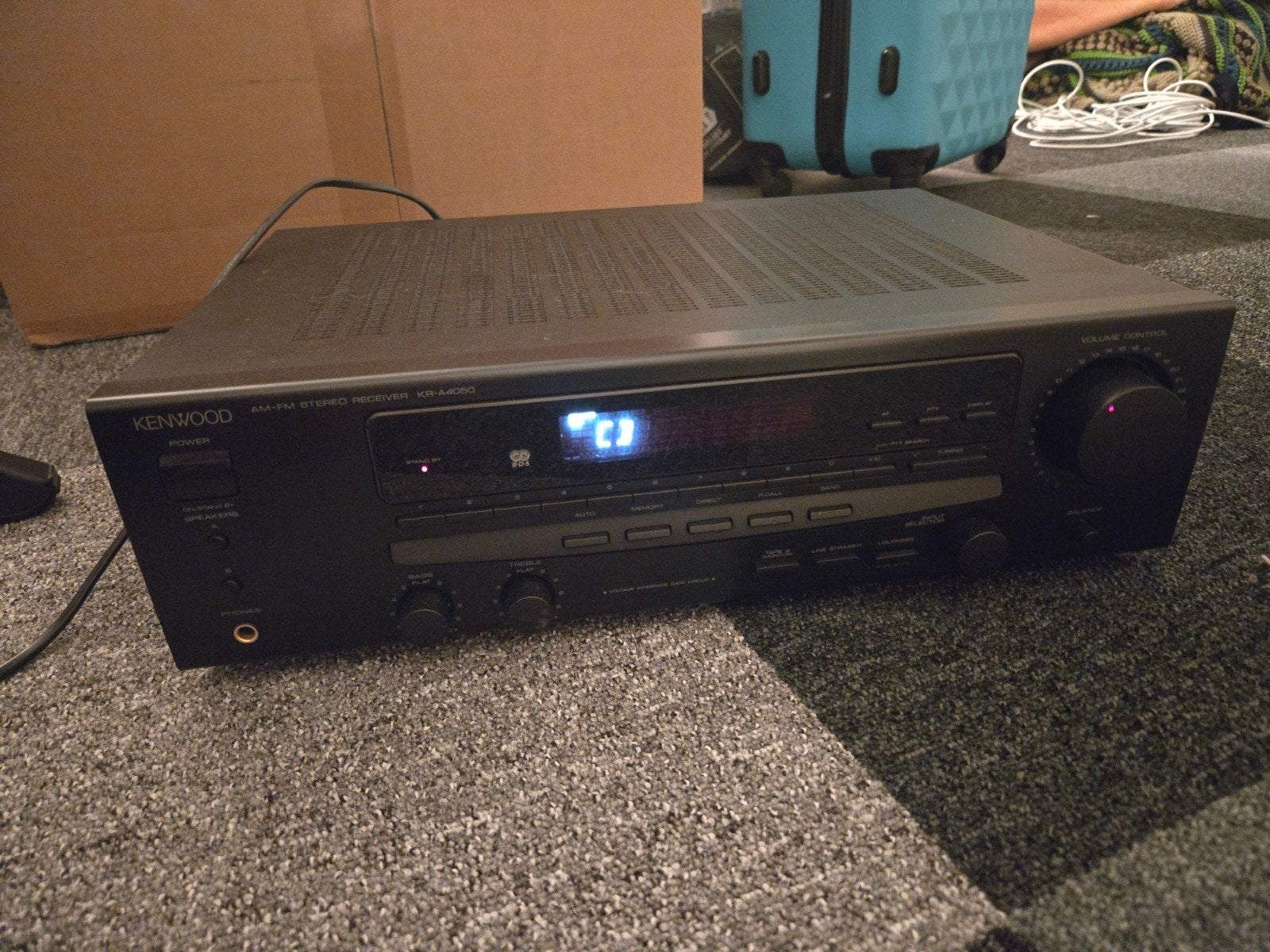 Kenwood KR-A4050 AM-FM Stereo Receiver, Ophalen, Gebruikt