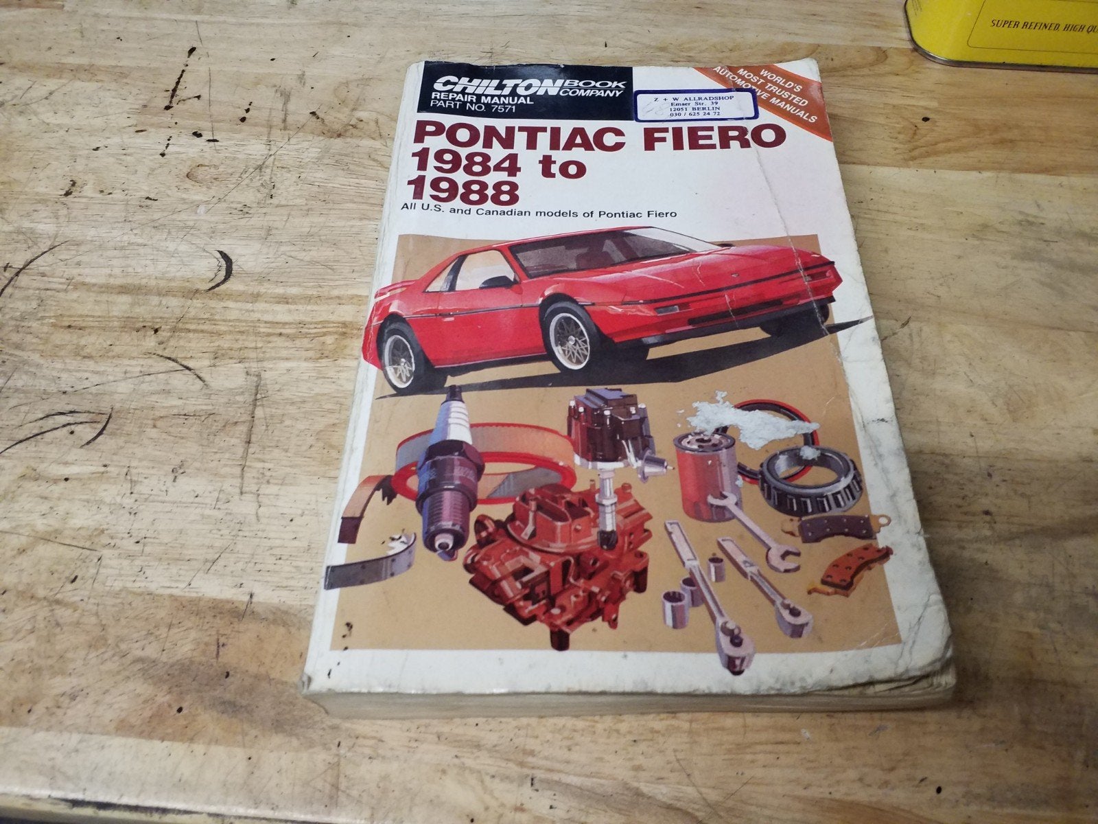 pontiac fiero onderdelen nieuw en gebruikt L4 V6, Ophalen