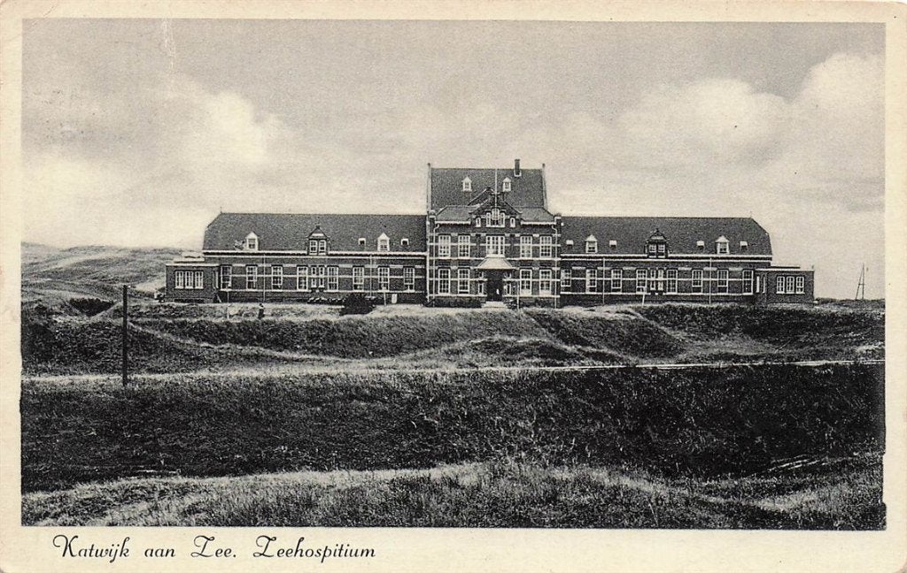 703-392-025 Katwijk aan Zee Zeehospitium, Verzamelen, Ansichtkaarten | Nederland, Verzenden, Voor 1920, Zuid-Holland