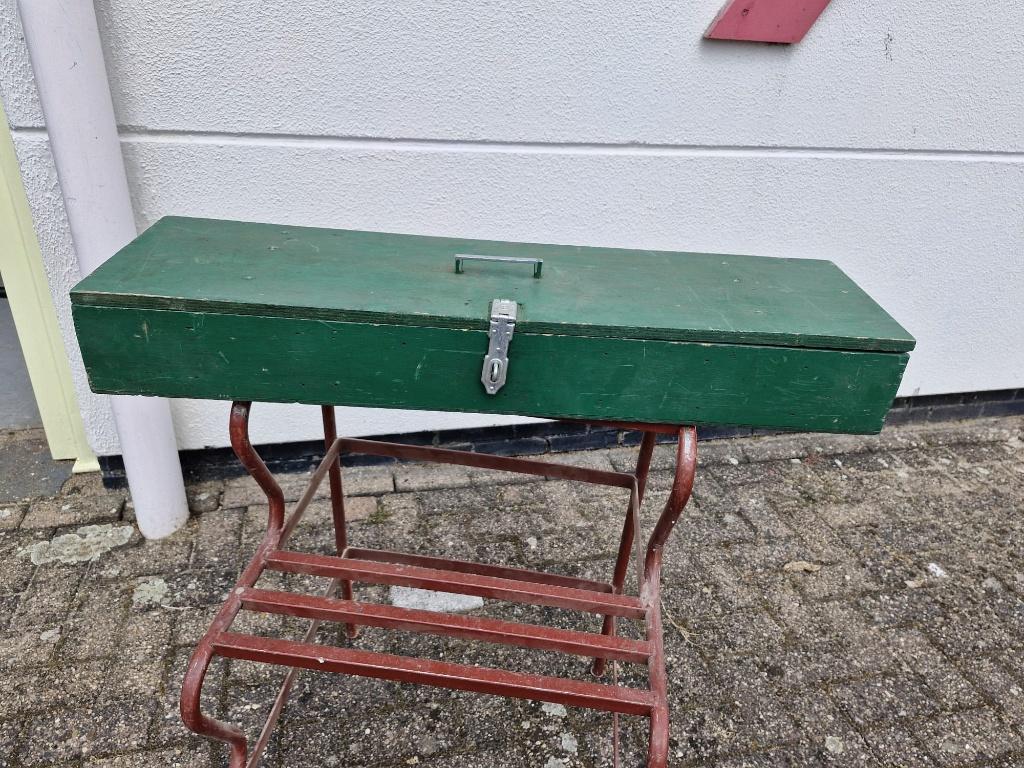 kisten gereedschap, Ophalen, Gebruikt