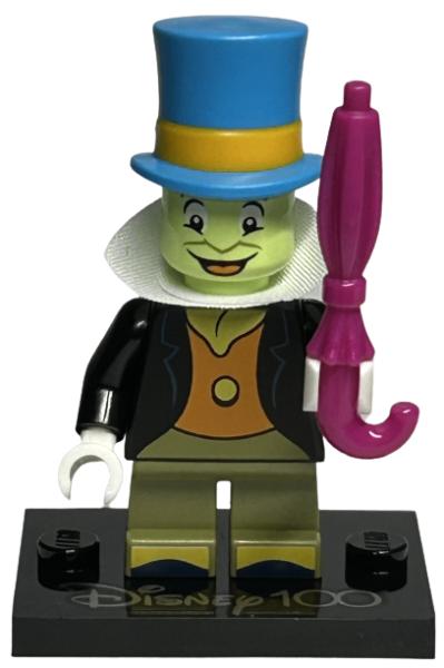 LEGO CMF Disney 100 Jiminy Cricket Minifig Poppetje, Kinderen en Baby's, Ophalen of Verzenden, Zo goed als nieuw, Complete set