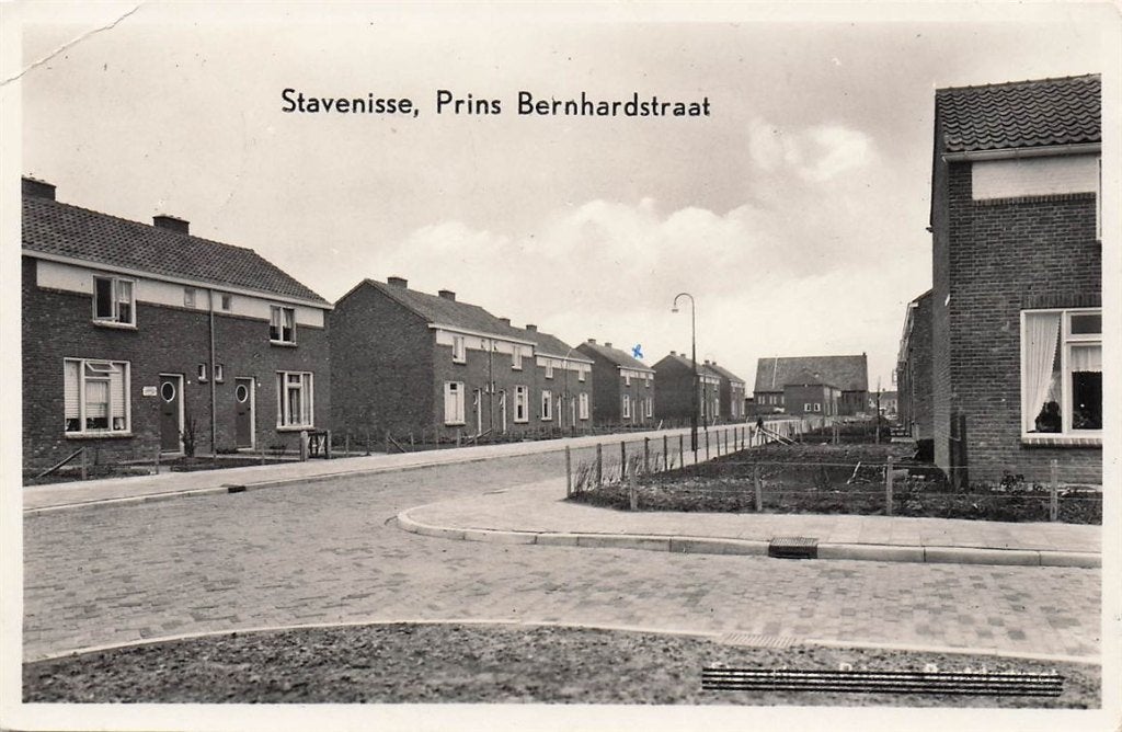 703-075-043 Stavenisse Prins Bernhardstraat, Verzenden, Voor 1920, Zeeland
