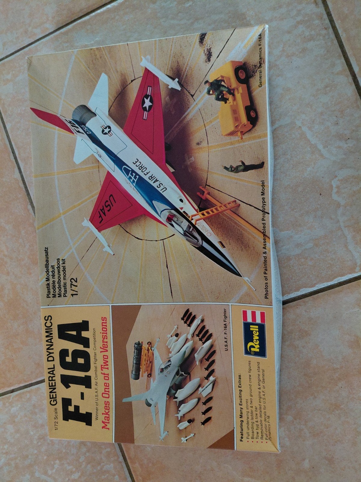 Revell F-16A General Dynamics Modelbouwdoos 1:72, Ophalen of Verzenden