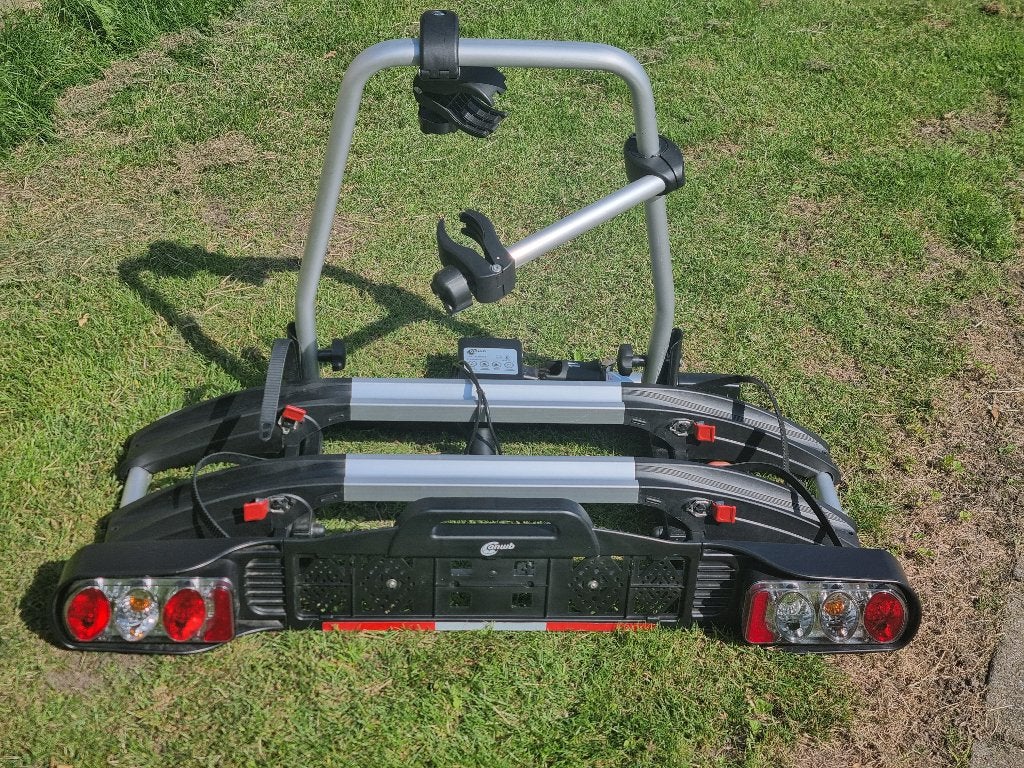 Fietsendrager ANWB Voor 2 E-bike's Kantelbaar ZGAN, Ophalen, Elektrische fiets, Zo goed als nieuw, 2 fietsen