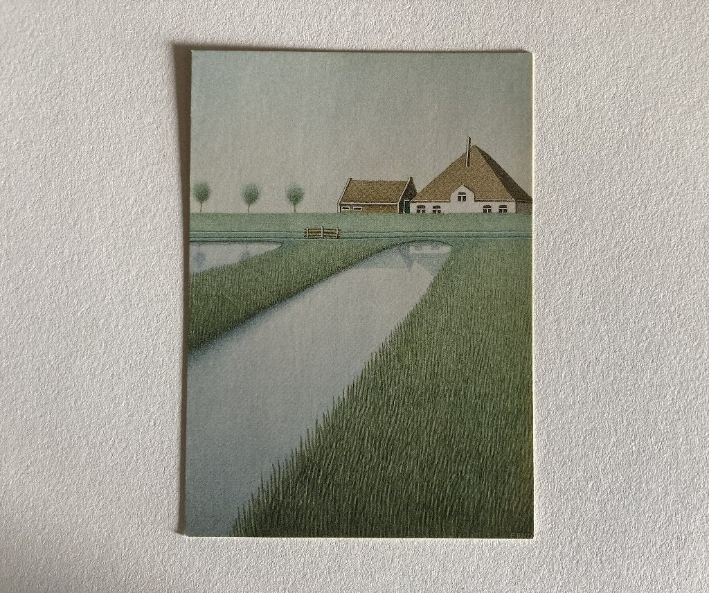 kunstkaarten, Ophalen of Verzenden, 1980 tot heden, Ongelopen, Overige thema's