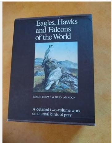 Eagles, Hawks and Falcons of the World Leslie Brown, Ophalen of Verzenden, Zo goed als nieuw, Leslie Brown & Dean Amadon, Vogels