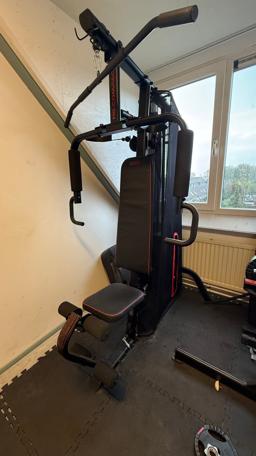 Homegym: DOMYOS Krachtstation 900 compact, Ophalen, Gebruikt, Armen, Krachtstation