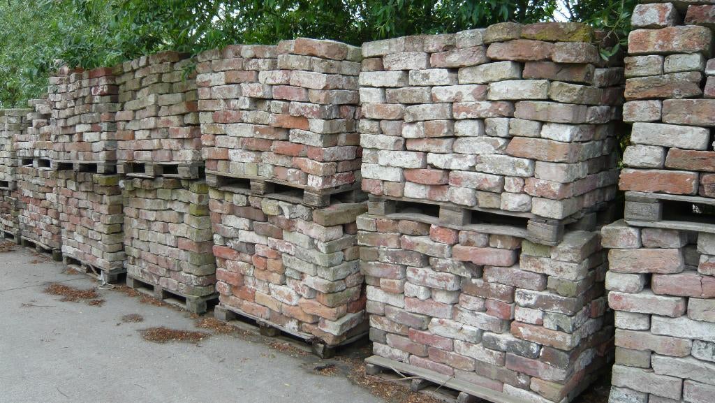 Antieke Kloostermoppen in diverse afmetingen., Ophalen, Gebruikt, Bakstenen, Info@walstra.nl