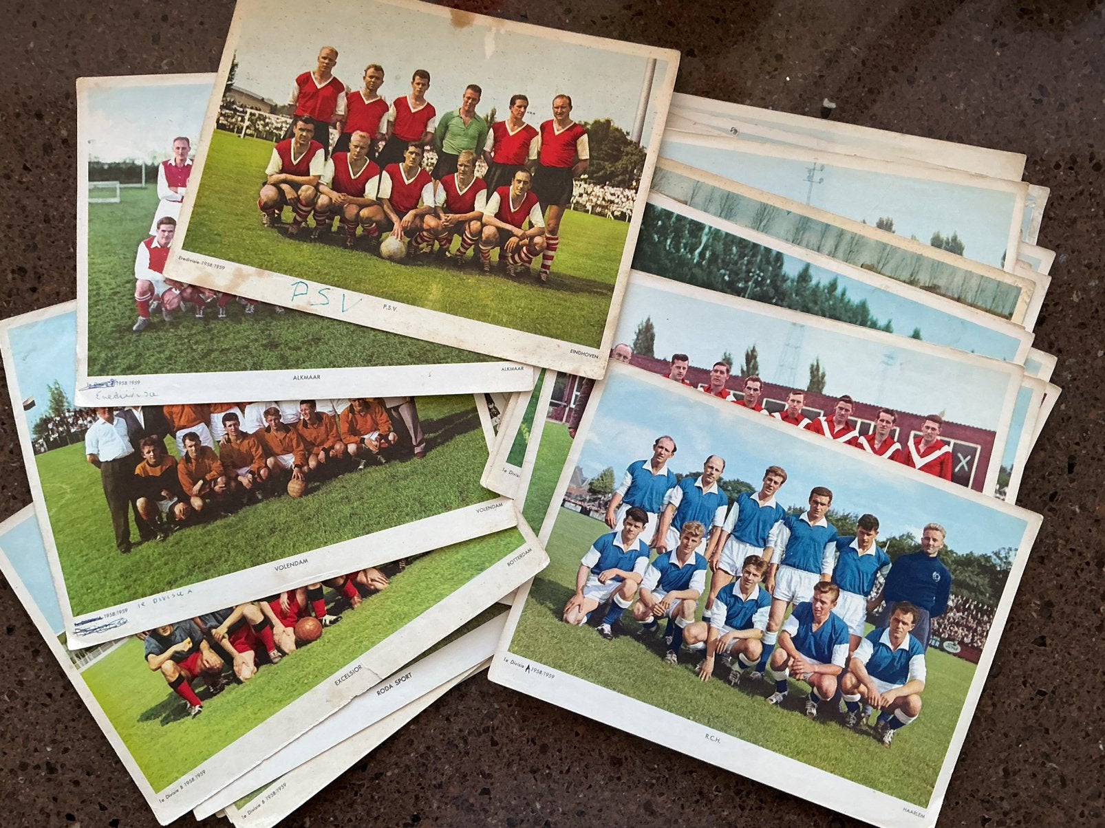Grote voetbalplaten Esso, Verzamelen, Ophalen of Verzenden, Zo goed als nieuw, Buitenlandse clubs