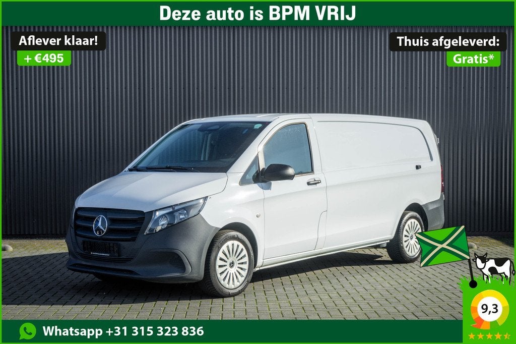 Mercedes-Benz Vito 116 CDI L3 Pro | Facelift | 160 PK | Auto, Automaat, Gebruikt, Zwart, 4 cilinders