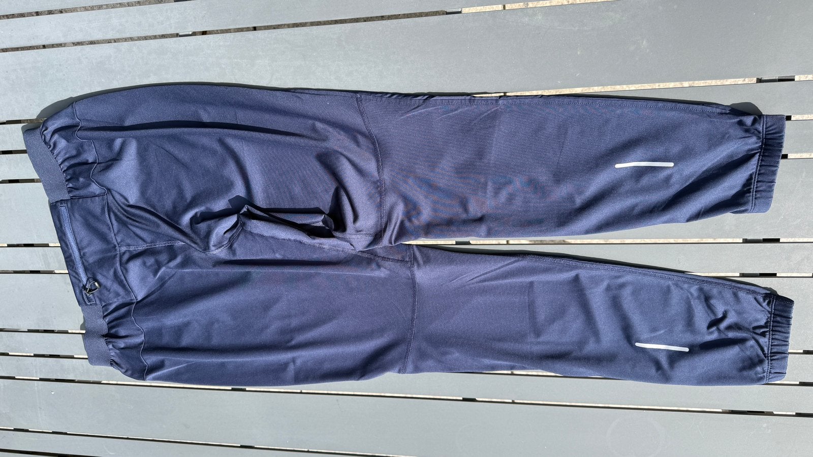 ASICS Road Packable Hardloopjack (XL) & Broek (L) - Blauw, Ophalen of Verzenden, Zo goed als nieuw, Maat 56/58 (XL), Blauw