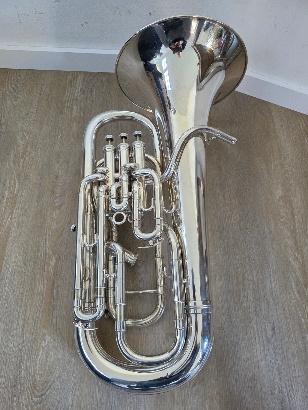 Besson Sovereign 967GS Euphonium met koffer, Ophalen of Verzenden, Zo goed als nieuw, Koperblazer, Met koffer of draagtas