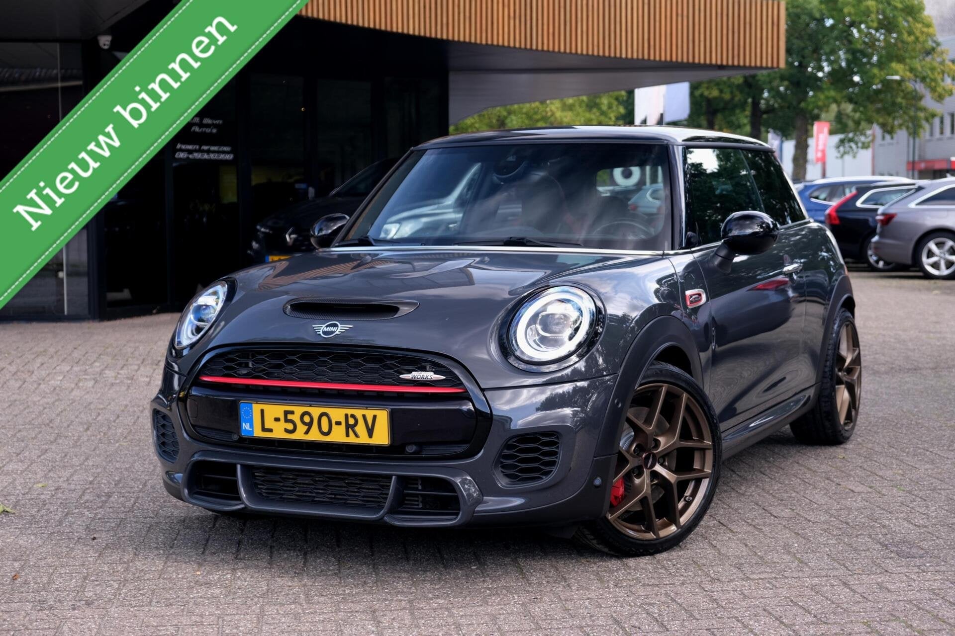 Mini 3-Deurs 2.0 John Cooper Works Chili|Rijklaar!|Eventuri|, Gebruikt, 4 cilinders, 4 stoelen, Alcantara