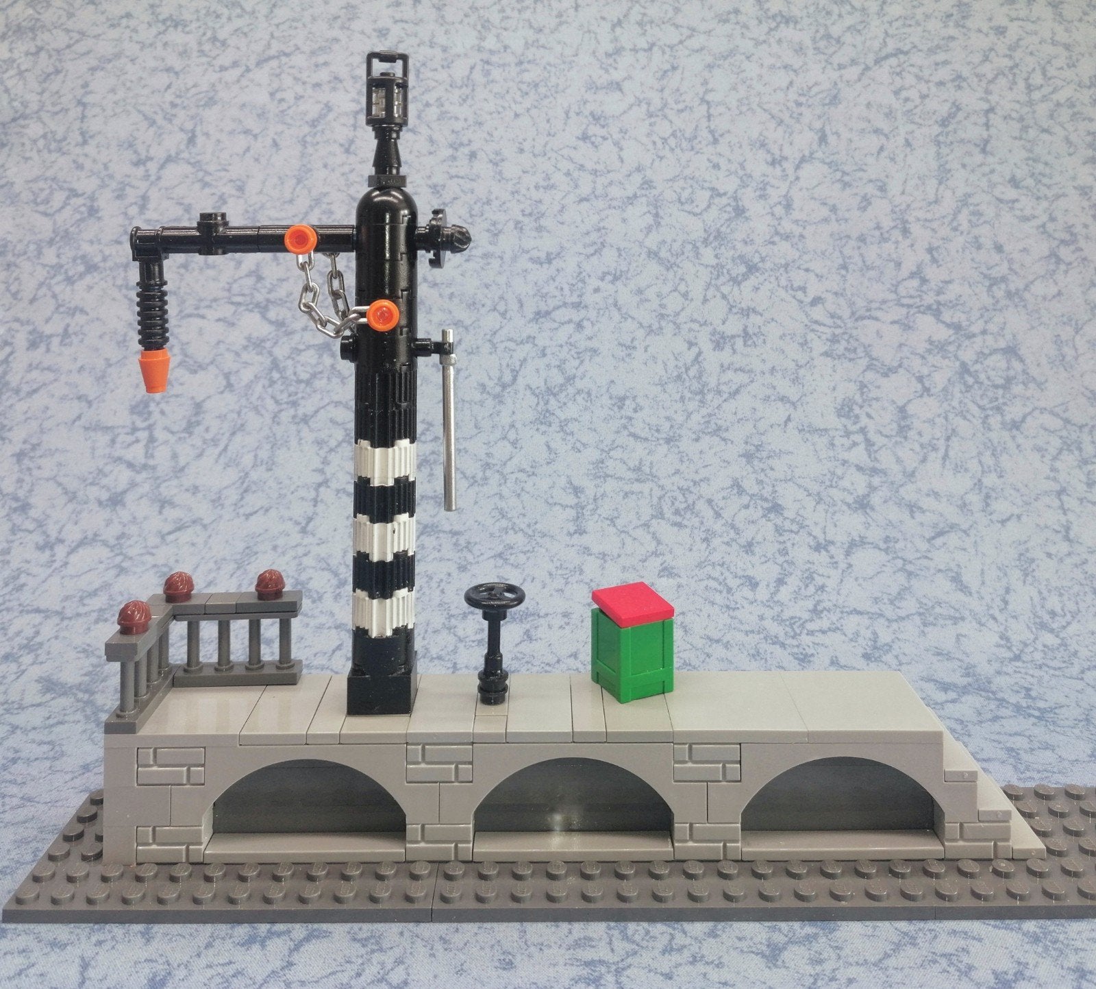 Lego MOC waterkraan  € 17,50, MOC (eigen creatie), Lego, Nieuw, Ophalen of Verzenden