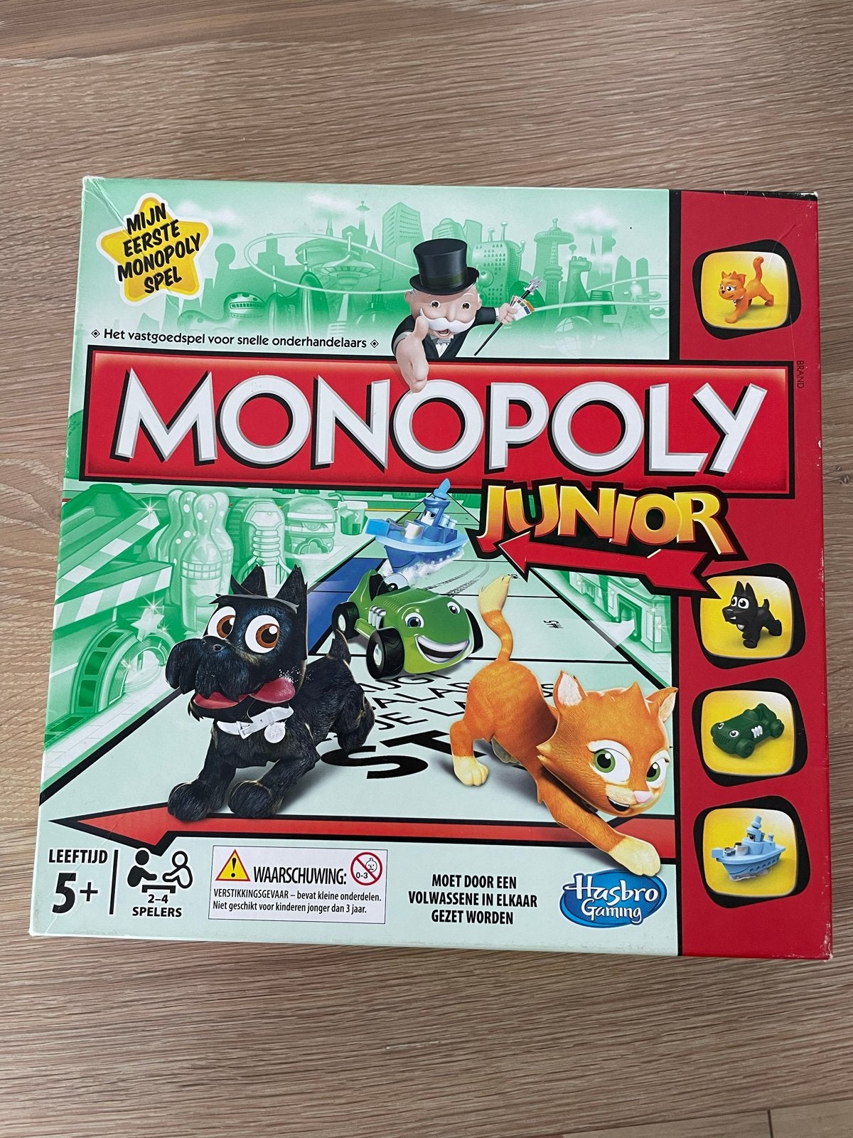 Monopoly Junior - Mijn Eerste Monopoly Spel, Drie of vier spelers, Ophalen, Gebruikt