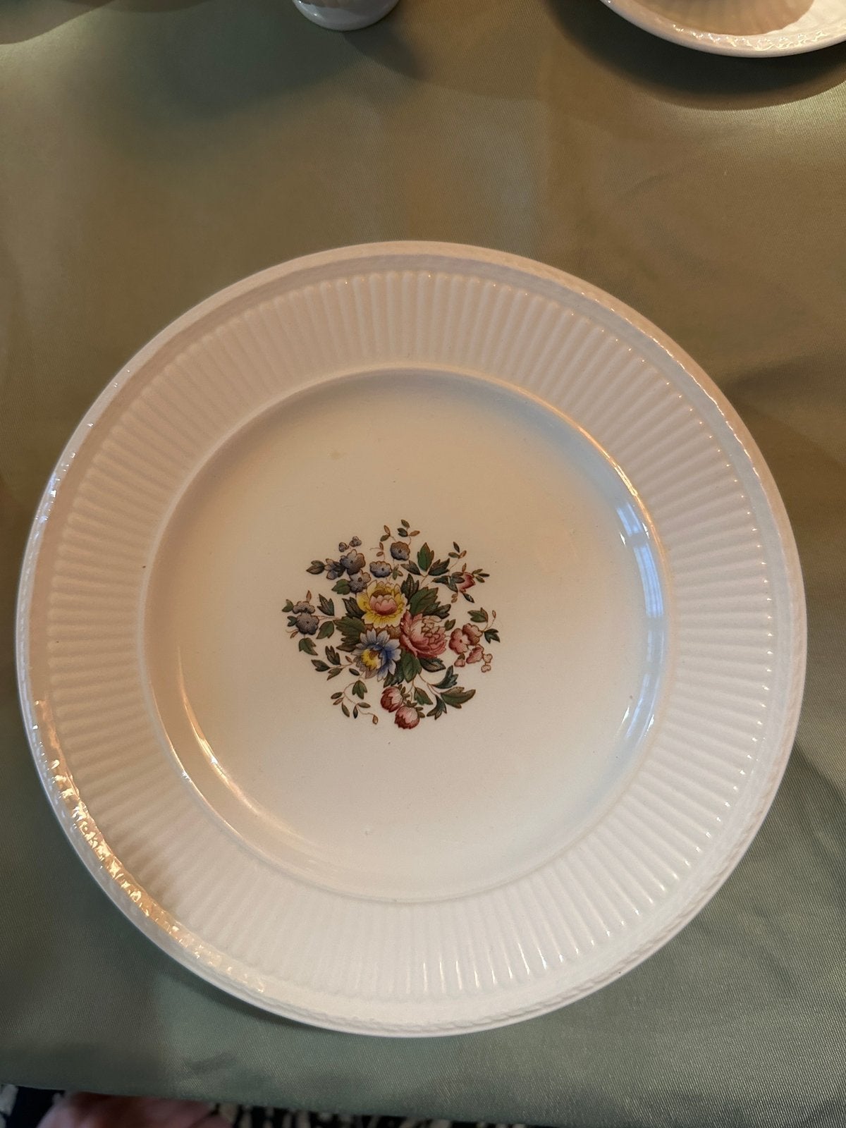 8 borden WEDGWOOD Conway bord gebaksbord, Huis en Inrichting, Ophalen of Verzenden