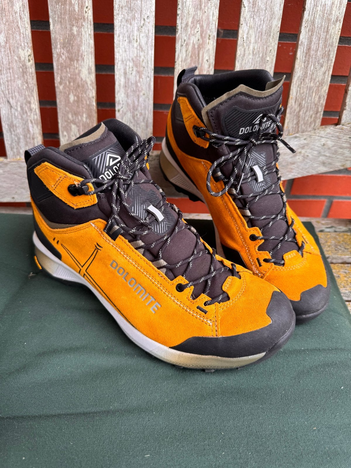 Dolomite wandelschoenen - Oranje - Maat 45, Ophalen of Verzenden, Zo goed als nieuw, Schoenen