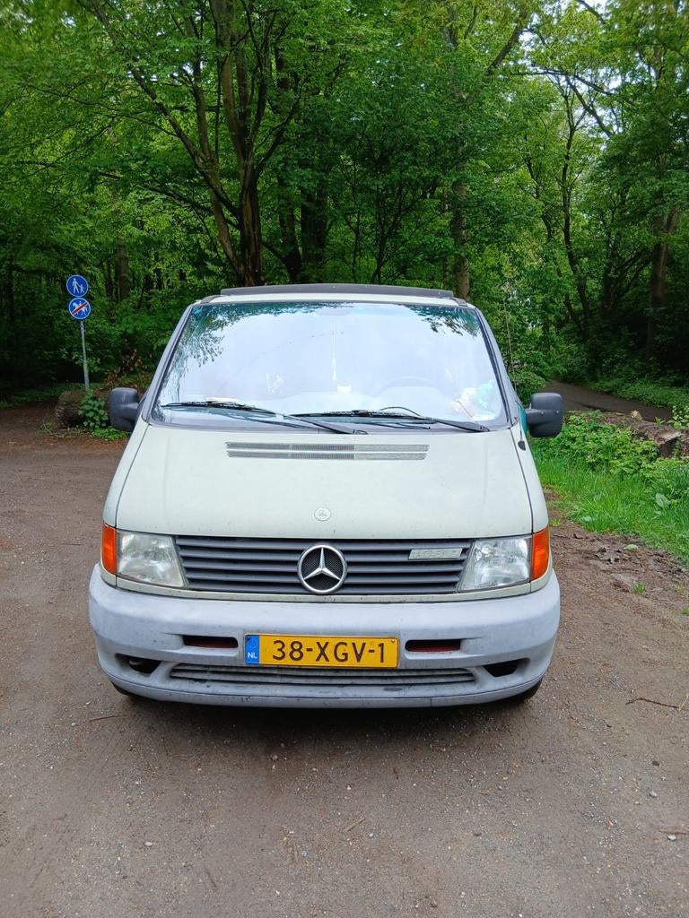Export Camper Mercedes-Benz Mercedes 1999 Groen, Auto's, Mercedes-Benz, 2000 kg, 2299 cc, Diesel, Geïmporteerd