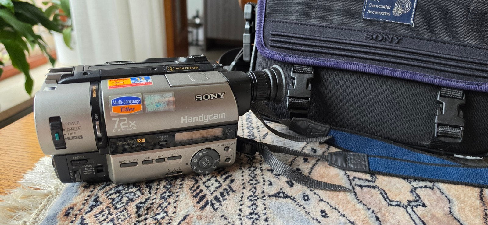 handycam sony hi 8, Ophalen, Hi 8