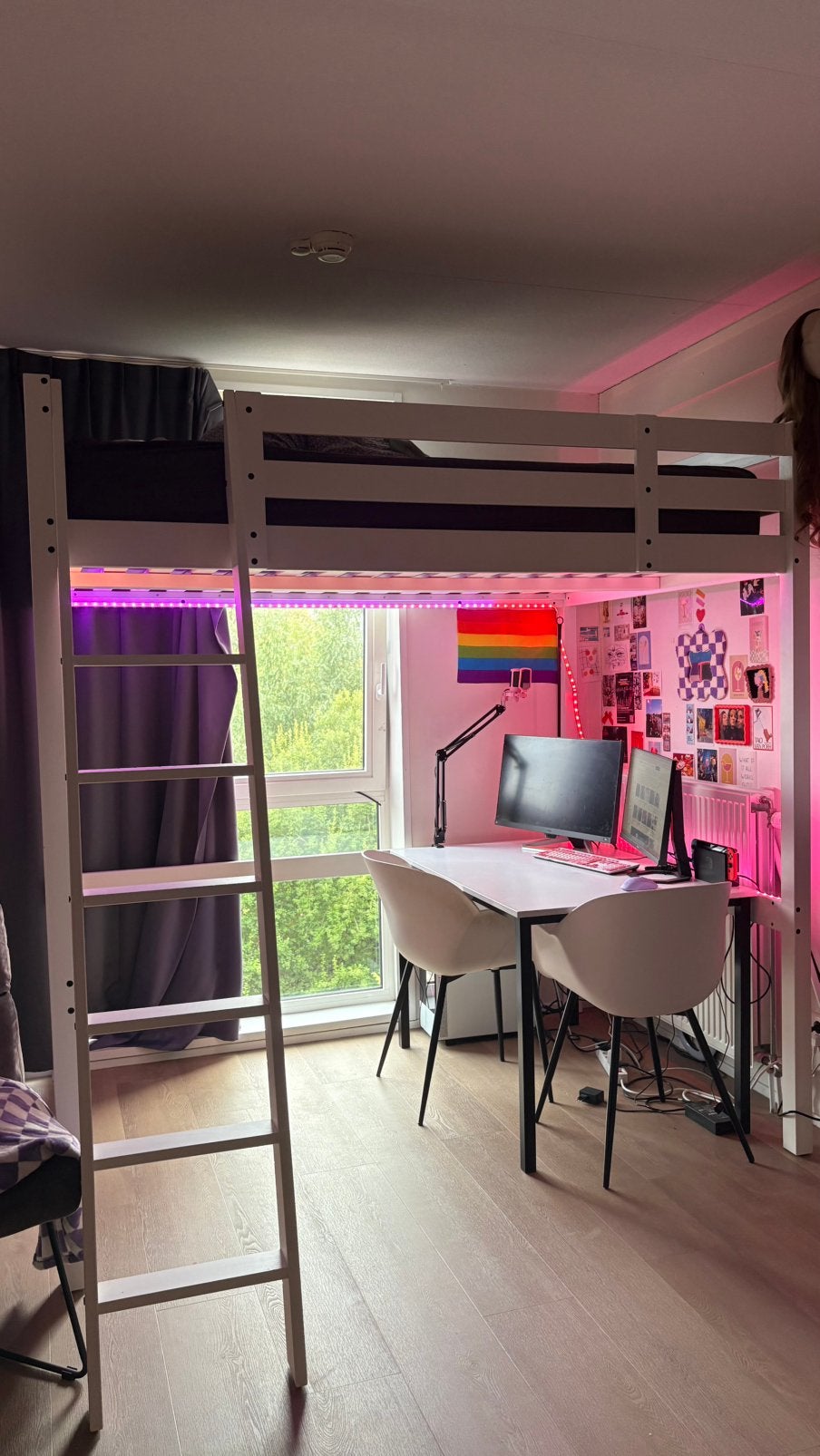 Ikea Stora Hoogslaper, Ophalen, Hoogslaper, 140 cm, Zo goed als nieuw