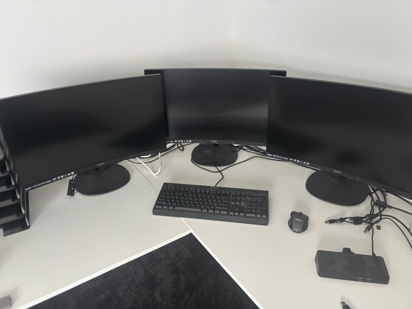 MSI PRO MP271C Curved Monitor - Perfect voor Thuiswerk, Computers en Software, Ophalen, Zo goed als nieuw, Full HD, Curved