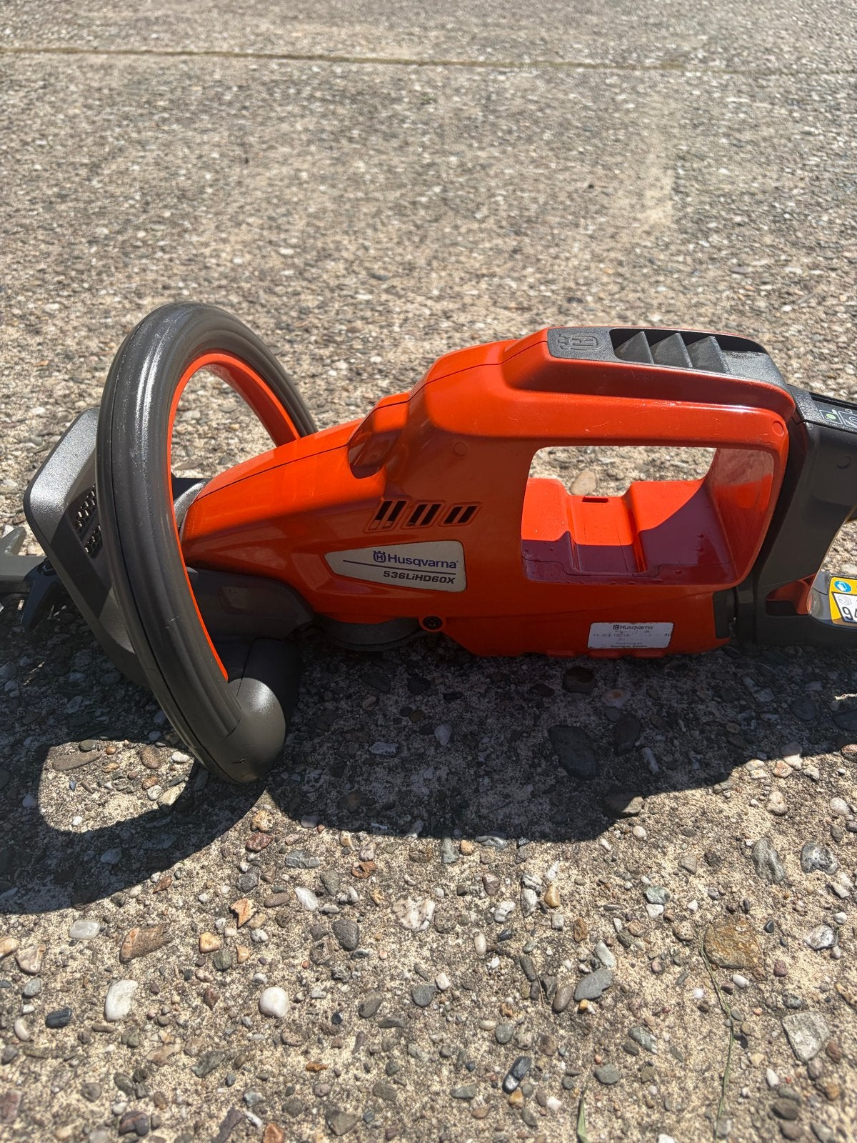 Husqvarna 536LiHD60X Heggenschaar, Tuin en Terras, Heggenscharen, Ophalen, Gebruikt, Accu