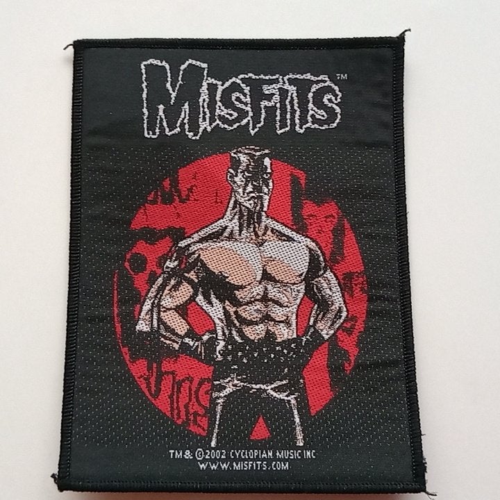 Misfits zeer  mooie zeldzame 2002  vintage Lukic patch 24, Ophalen of Verzenden, Nieuw, Kleding