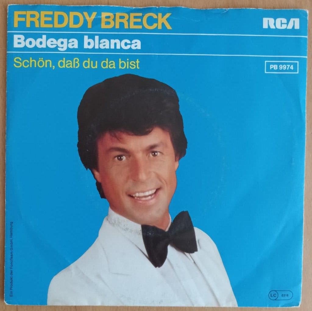 Freddy Breck - Bodega Blanca, Fotohoes, Ophalen of Verzenden, Zo goed als nieuw, Overige genres