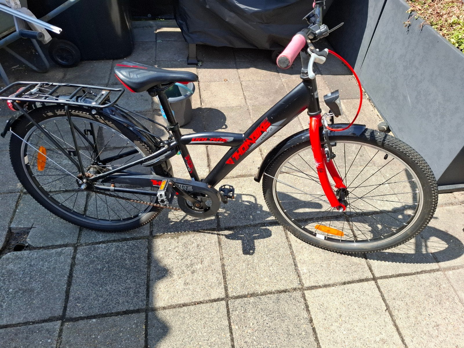jongensfiets 24 inc, Ophalen, Gebruikt, 24 inch
