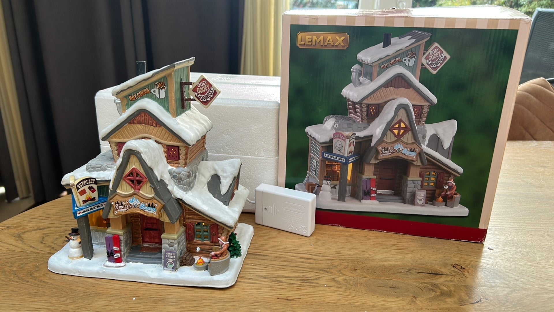 Lemax s’mores & snow, Ophalen of Verzenden, Zo goed als nieuw