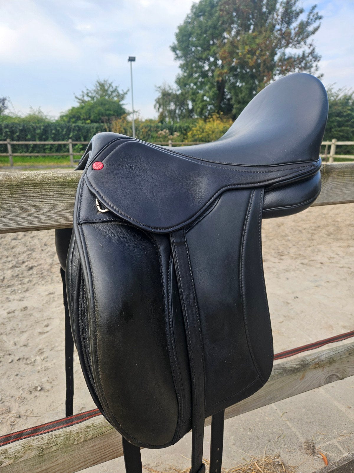 Edix Tudor Soft tree dressuurzadel 16,5 inch, Ophalen, Zo goed als nieuw, Dressuur
