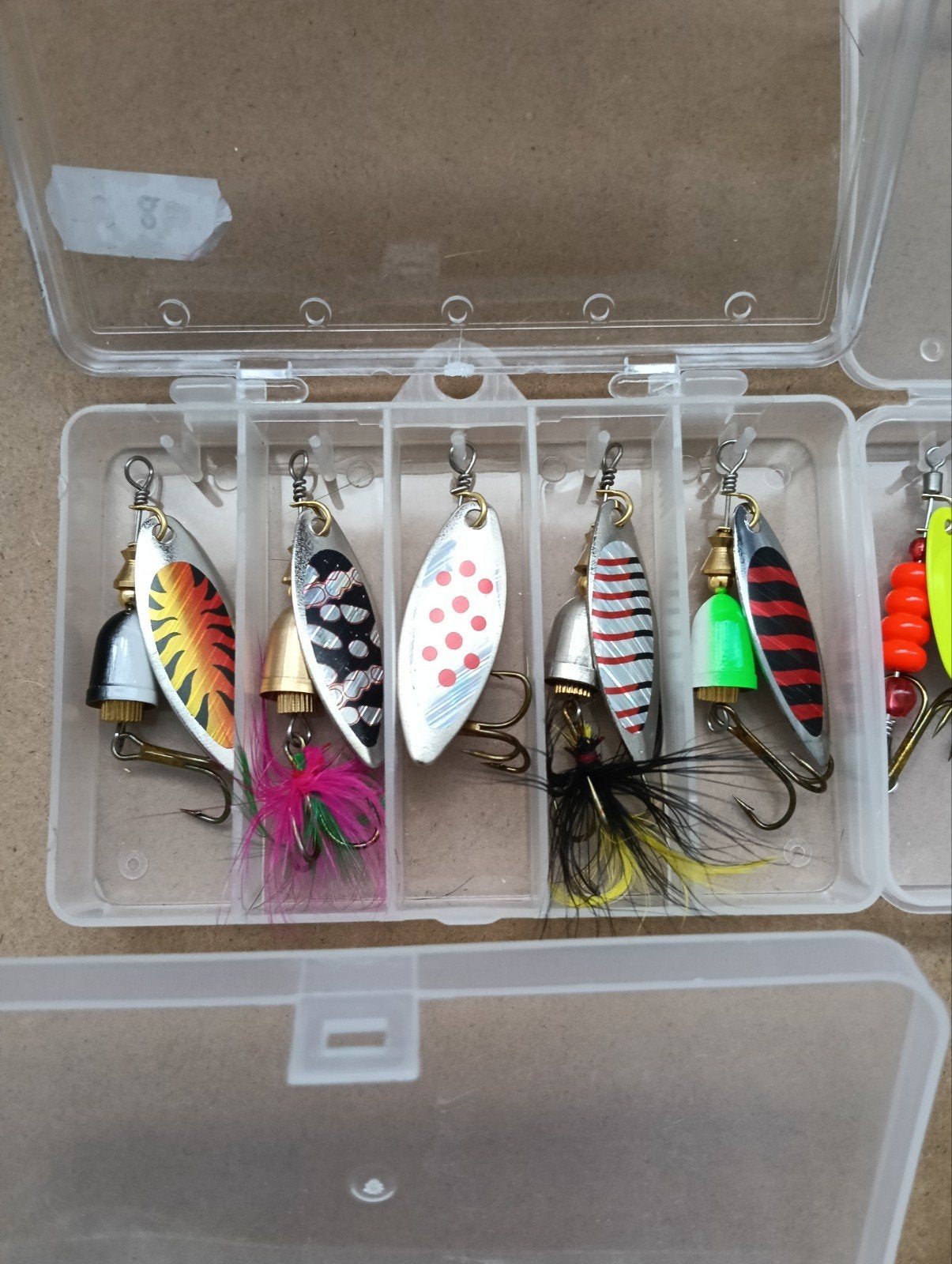 5 Spinners voor Baars, Snoek en Forel - Aantrekkelijke Kle, Watersport en Boten, Hengelsport | Roofvissen, Verzenden, Nieuw, Overige typen