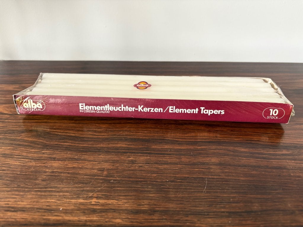 Lange 12mm kaarsen voor Nagel BMF modulaire kandelaarset, Huis en Inrichting, Woonaccessoires | Kandelaars en Kaarsen, Wit, Nieuw