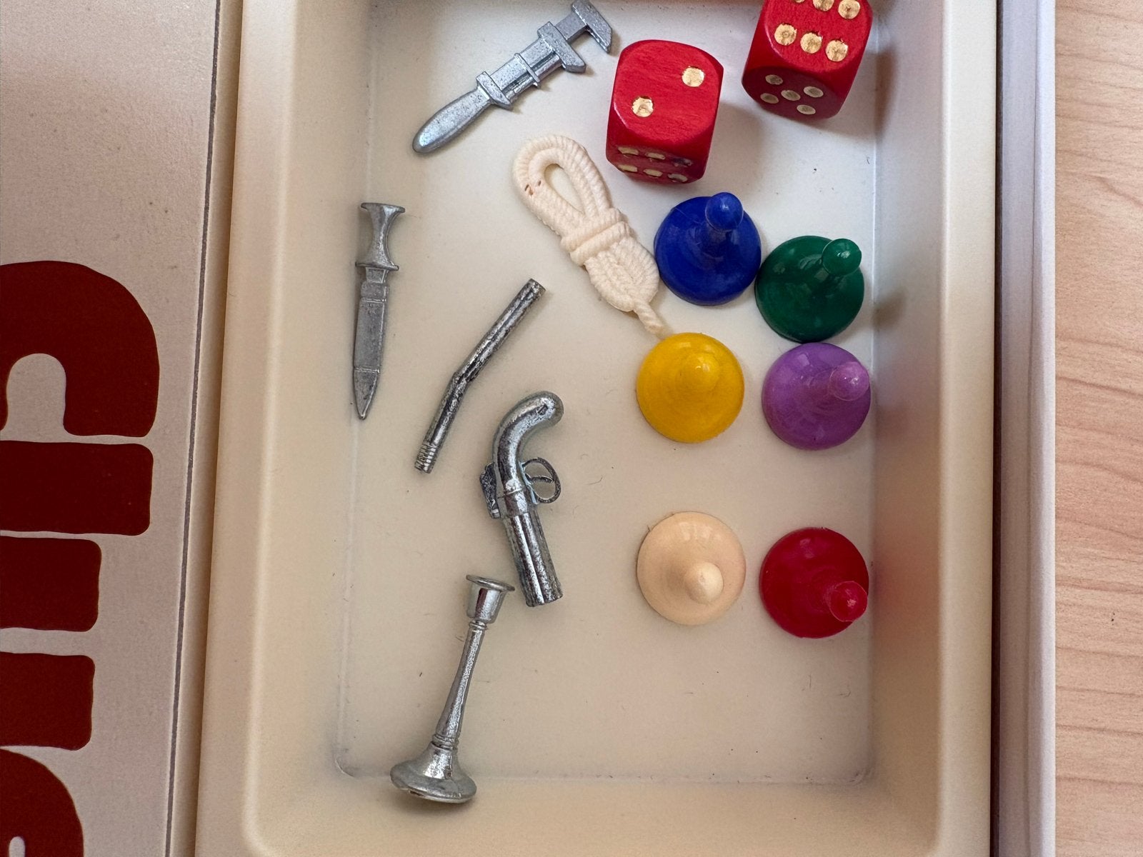 Cluedo (oude versie) van Clipper, Hobby en Vrije tijd, Gezelschapsspellen | Bordspellen, Drie of vier spelers, Ophalen of Verzenden