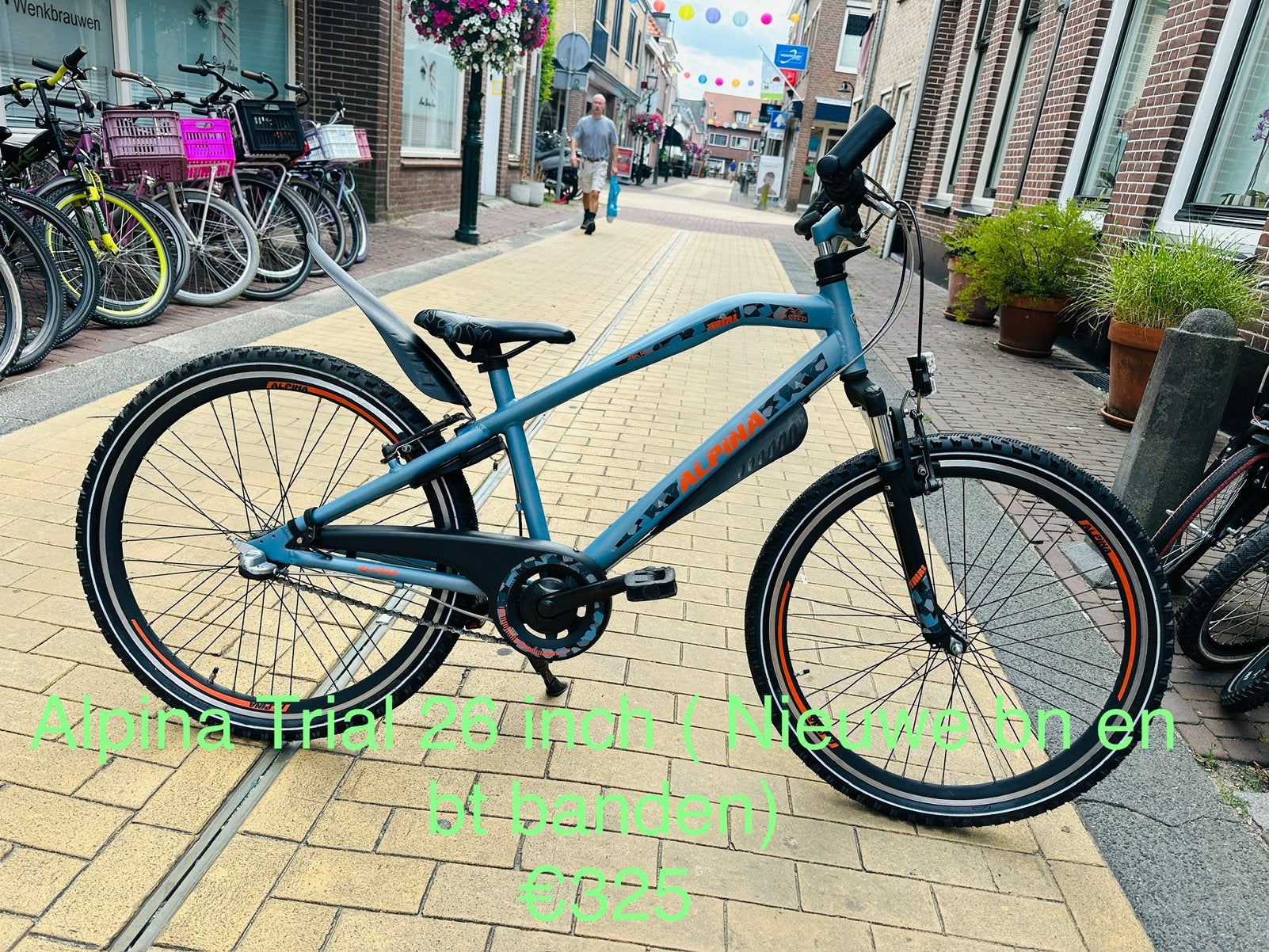 Kinderfietsen, Jongensfietsen 12 14 16 18 20 22 24 26 inch, Ophalen, Terugtraprem, 24 inch, Versnellingen
