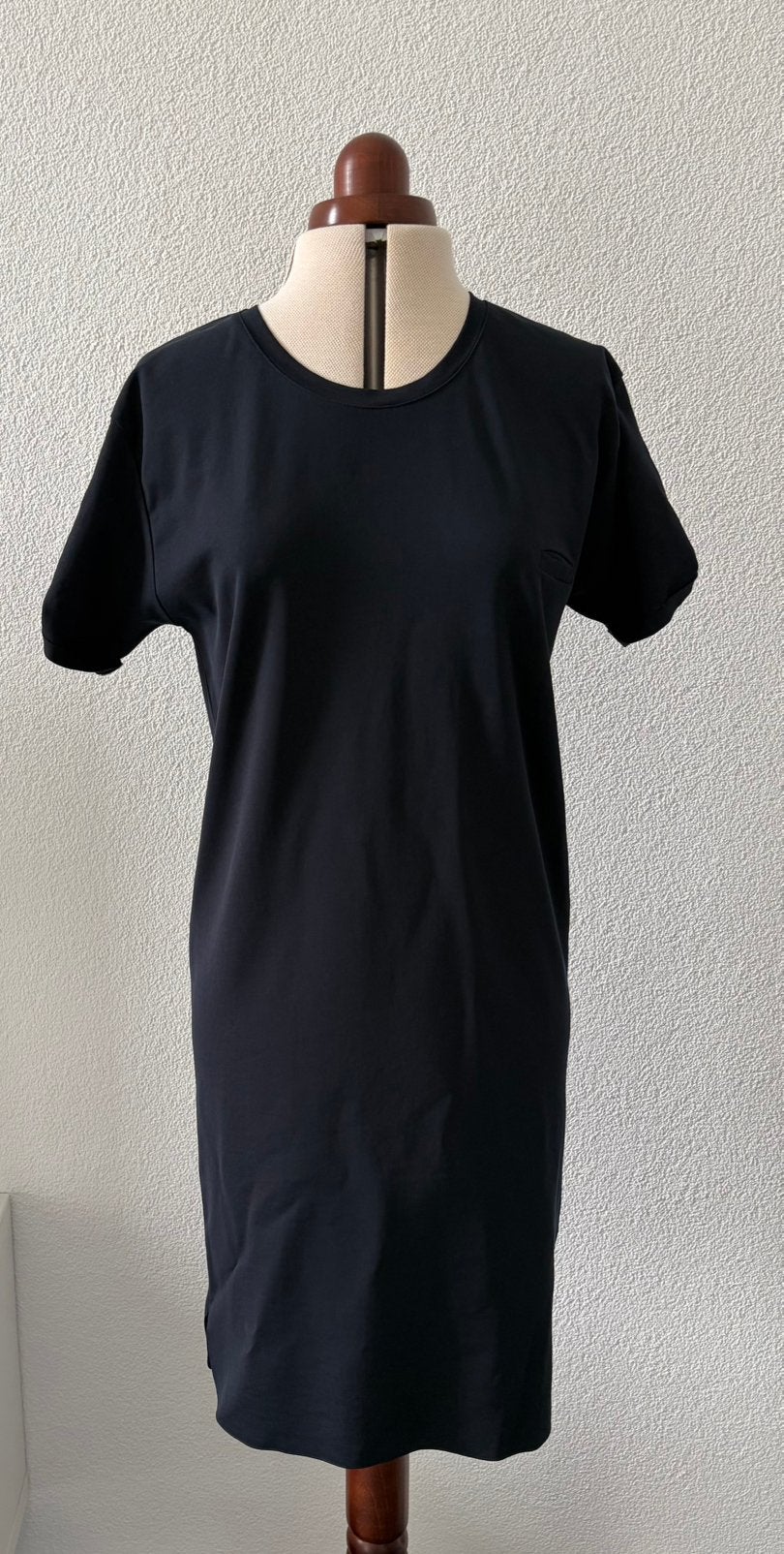 Prachtige HUMANOID Navy Blue stretch jurk-38/40, Kleding | Dames, Maat 38/40 (M), Blauw, Ophalen of Verzenden, Zo goed als nieuw