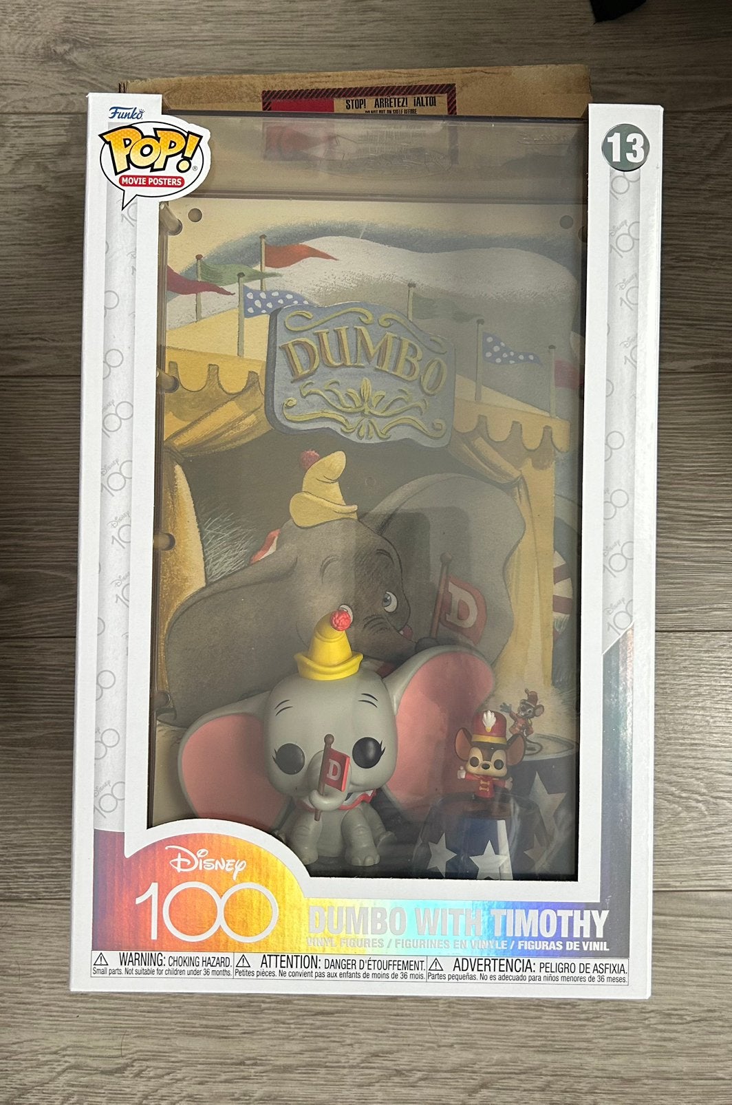 Funko movie poster dumbo with tomonthy 13 Disney 100, Ophalen, Nieuw