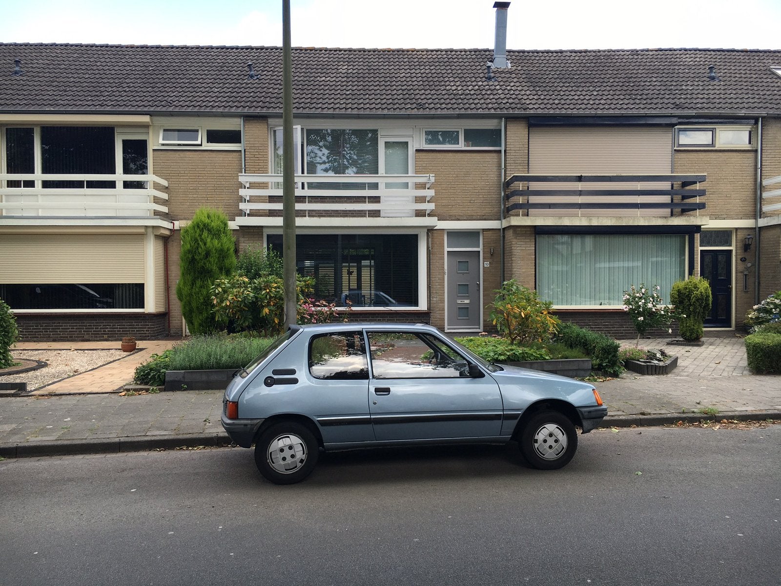 Originele Nederlandse Peugeot 205 XE 1.1 S6 - 1987 Fase 1, Auto's, Peugeot, Voorwielaandrijving, 4 cilinders, Blauw, Origineel Nederlands