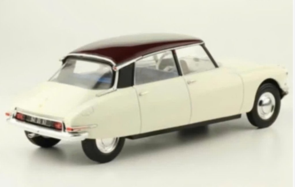 Citroen DS 19 Wit / Aub schaal 1:24 Collection Citroen # 14, Verzenden, Nieuw, Auto, Overige merken
