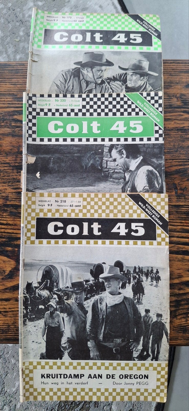 Colt 45 & Agent X - Vintage Detective & Western Romans, Ophalen of Verzenden, Gelezen, Diverse auteurs