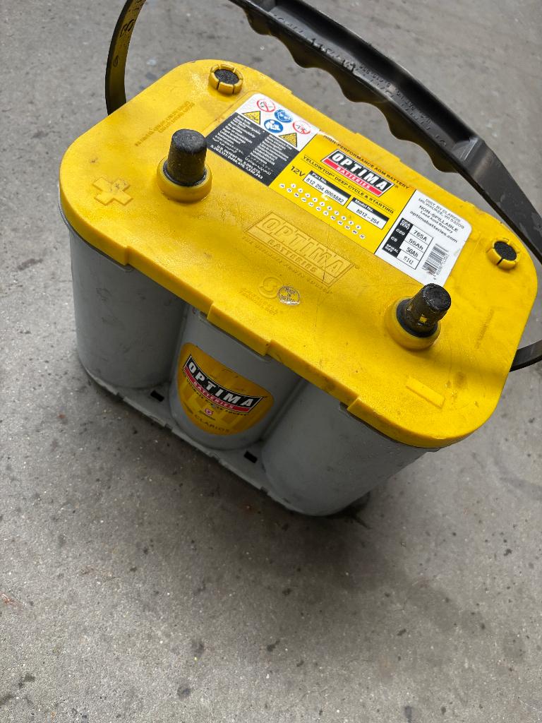 Gele Optima 12v, Ophalen, Gebruikt