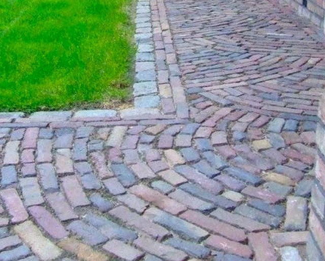 Ruim 10m2 authentieke gebakken sierklinkers, versch. afmetin, Tuin en Terras, Ophalen, Overige materialen, Gebruikt, Overige typen