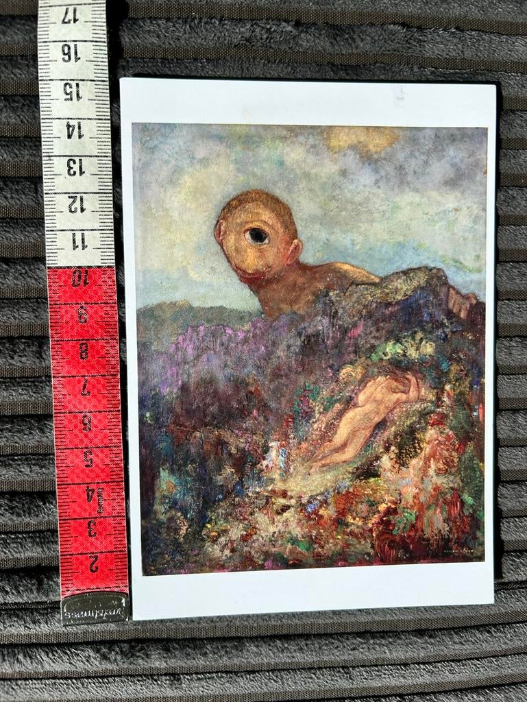 1462. Kunstkaart Odilon Redon, Ophalen of Verzenden, Ongelopen